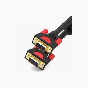 Hd VGA cable All copper computer data cable Transmission cable Connection cable 3+9 display project projector 3m