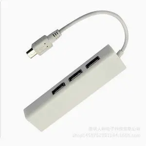 Android NIC +HUB Tablet Wired V8 NIC micro usb RJ45 Converter OTG