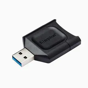 Kin-gs-ton MLP High speed SD Card USB3.2 reader UHS-II SDXC Micro single camera universal up to 300M  (SD card not included)