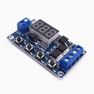 Trigger cycle timing dual MOS time-delay switch circuit control board replaces relay module 12 24V