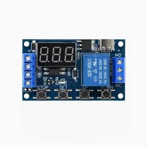 TYPE-C interface 1 relay module triggers off delay switch circuit switch cycle timing delay power module