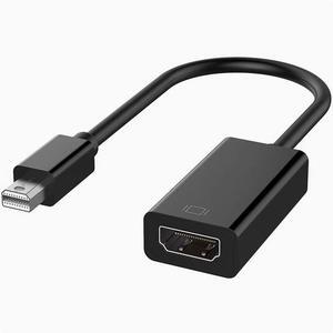 4K 60HZ Mini to HDMI adapter is suitable for Apple notebook and 4K TV display projector Mini dp converter Thunder macbook video connection converter computer