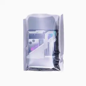 10PCAK Computer motherboard anti-static bag Flat mouth/self-sealing bag Anti-oxidation shielding bag