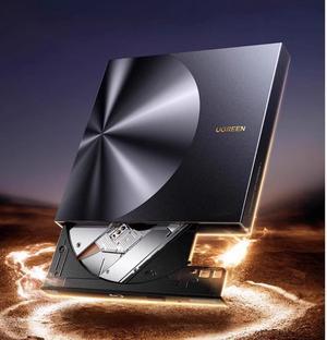 UGREEN Blu-ray external optical drive CD, DVD, BD burner, laptop external usb3.2 reading cd, universal mobile disc