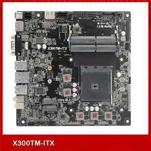 Desktop Motherboard For For X300TM-ITX AM4 DDR4 LGA 115X 64GB Fully Tested