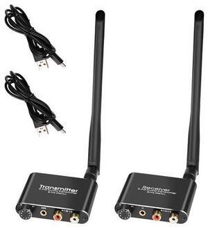 2.4G wireless audio transmitter, delay-free wireless audio adapter, low-latency wireless audio transceiver