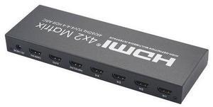 4K60Hz KVM HDMI2.0 Matrix Ultra-clear 4-in-2-out HDMI switcher distributor