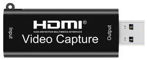 HDMI capture card, OBS game live streaming capture box, USB video recording collector, high-definition 60Hz