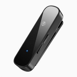 Bluetooth 5.3 lossless HIFI Bluetooth audio receiver, lapel 3.5 audio call converter, TF card player