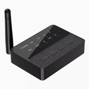 Lossless low-latency Bluetooth 5.3 transmitter and receiver ultra-long-distance RCA to I2s audio one-to-two lossless