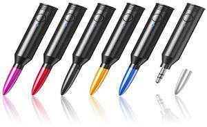 Bluetooth 5.3 receiver, AUX car Bluetooth hands-free call navigation, wireless audio headphone, headset adapter