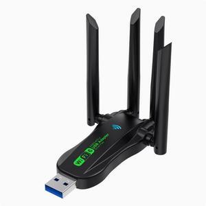 WiFi6 Bluetooth wireless network card, WiFi receiver, Bluetooth adapter, 5.4 driverless, 5G dual-band plug and play