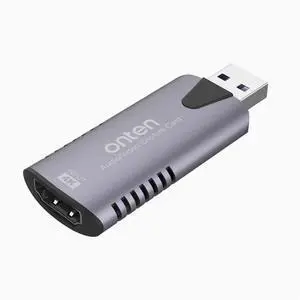 usb video capture card for live streaming, HDMI high-definition video recording for PS4/xbox/NS game consoles and laptops