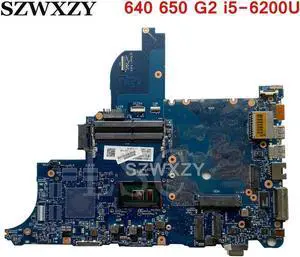 For Elitebook 640 G2 650 G2 Laptop Motherboard i5-6200U CPU DDR4 6050A2723701-MB-A02 840716-601 840716-001