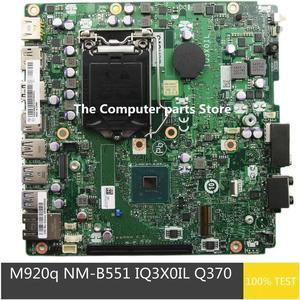 For ThinkCentre M920q Desktop Motherboard EQ370 NM-B551 IQ3X0IL Q370 01LM292 5B20U53824 5B20U53704