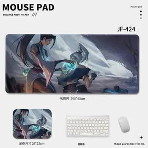 VALORANT game mouse pad Extended Gaming Mouse Pad with Stitched Edges, Large Mouse pad with Non-Slip Rubber Base for Work & Gaming, Office & Home,