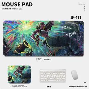 VALORANT game mouse pad Extended Gaming Mouse Pad with Stitched Edges, Large Mouse pad with Non-Slip Rubber Base for Work & Gaming, Office & Home,