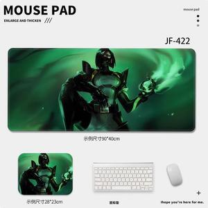 VALORANT game mouse pad Extended Gaming Mouse Pad with Stitched Edges, Large Mouse pad with Non-Slip Rubber Base for Work & Gaming, Office & Home,