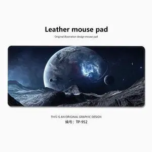 Cosmic starry sky theme mouse pad Extended Gaming Mouse Pad with Stitched Edges Large Mouse pad with Non-Slip Rubber Base for Work & Gaming, Office & Home,800*300mm