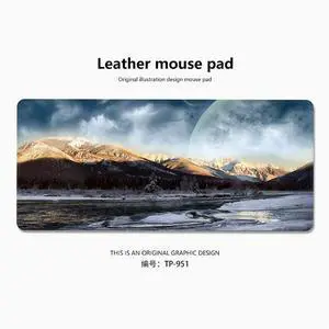Cosmic starry sky theme mouse pad Extended Gaming Mouse Pad with Stitched Edges Large Mouse pad with Non-Slip Rubber Base for Work & Gaming, Office & Home,800*300mm
