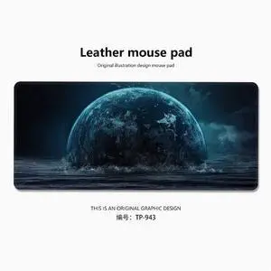 Cosmic starry sky theme mouse pad Extended Gaming Mouse Pad with Stitched Edges Large Mouse pad with Non-Slip Rubber Base for Work & Gaming, Office & Home,800*300mm