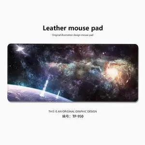 Cosmic starry sky theme mouse pad Extended Gaming Mouse Pad with Stitched Edges Large Mouse pad with Non-Slip Rubber Base for Work & Gaming, Office & Home,800*300mm