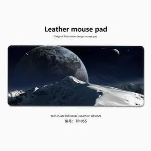 Cosmic starry sky theme mouse pad Extended Gaming Mouse Pad with Stitched Edges Large Mouse pad with Non-Slip Rubber Base for Work & Gaming, Office & Home,800*300mm