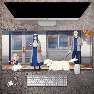SPYĂ—FAMILY anime mouse pad Extended Gaming Mouse Pad with Stitched Edges Large Mouse pad with Non-Slip Rubber Base for Work & Gaming, Offi ce & Home, 900*400mm SPYĂ—FAMILY anime mouse pad Extended Gaming Mouse Pad with Stitched Edges Large Mouse pad with Non-Slip Rubber Base for Work & Gaming, Offi ce & Home, 900*400mm