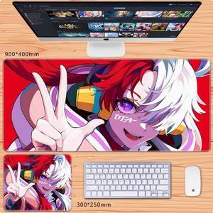 One Piece UTA anime mouse pad Extended Gaming Mouse Pad with Stitched Edges Large Mouse pad with Non-Slip Rubber Base for Work & Gaming, Offi ce & Home,