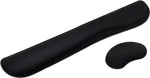 Electronics Memory Foam Non Slip Keyboard Wrist Rest Pad and Mouse Wrist Rest Support For Gaming,Office, Computer, Laptop, & Mac - Durable & Comfortable & Lightweight For Easy Typing&Pain Relief
