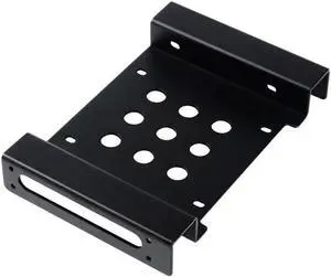Aluminum 2.5 " & 3.5 " SATA HDD SSD to 5.25 bracket adapter 2.5 to 5.25 or 3.5 to 5.25 hard drive bay converter mounting kit