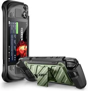 SUPCASE Unicorn Beetle Pro Series Case for Steam Deck(2022) / Steam Deck OLED(2023), Rugged Slim Protective Case with Kickstand (Guldan)