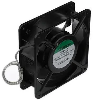 SUNON DP203A-2123LSL.GN,AC Fans Axial Fan, 120x120x38mm, 220-240VAC, 70/63CFM, 0.08/0.07" H2O, Sleeve, Wire