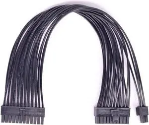 24pin to 20+4 Pin Port Power Supply Cable 24 Pin Male to 24Pin 20Pin Male ATX power adapter Cable