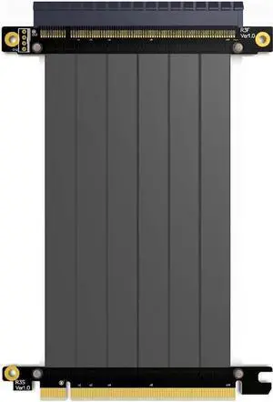 PCI-E X16 to 16X 3.0 Male to Female Riser Extension Cable Graphics Card Computer Chassis PCI Express Extender Ribbon 128G/Bps (R33SF 15CM) PCI-E X16 to 16X 3.0 Male to Female Riser Extension Cable Graphics Card Computer Chassis PCI Express Extender Ribbon 128G/Bps (R33SF 15CM)