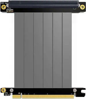PCI-E X16 to 16X 3.0 Male to Female Riser Extension Cable Graphics Card Computer Chassis PCI Express Extender Ribbon 128G/Bps (R33SR 15CM)
