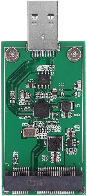 NEW USB 3.0 to Mini PCIE mSATA SSD mSATA to USB 3.0 SSD don't need USB cable
