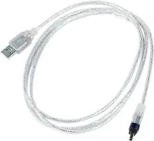 1.5M USB Male to Firewire 1394 4 Pin Male Adapter Cord Extension for Mini DV D8 Camera Camcorder iLink IEEE 1394 Cable 400Mbps 1.5M USB Male to Firewire 1394 4 Pin Male Adapter Cord Extension for Mini DV D8 Camera Camcorder iLink IEEE 1394 Cable 400Mbps