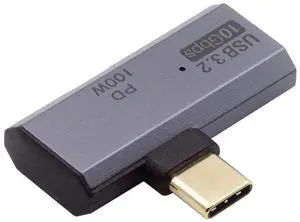 10Gbps USB-C Type-C 1-to-2 USB-C Female OTG & 100W PD Power Adapter for Laptop Tablet Phone