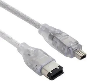 SM 1394 6Pin to Firewire 400 IEEE 1394 4 Pin Male iLink Adapter Cord Cable for Camera Camcorder