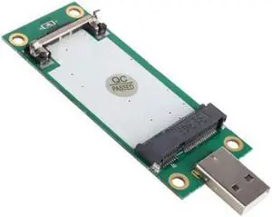 Mini PCI-E Wireless WWAN to USB Adapter Card with SIM Card Slot Module Testing Tools EP-092