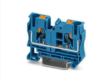 Phoenixcontact terminal PT6 BU - Plug-in and pull-out type connection, direct-through type
