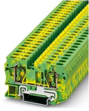 Phoenix grounding terminal ST6-PE rail spring Phoenix wiring terminal block