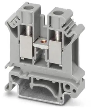 Phoenix terminal block UK10N with screw connection rail assembly Phoenix terminal block UK10N with screw connection rail assembly