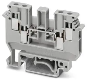 Phoenix UDK 4 - Two-in-two-out straight-through terminal block with dual connections on both sides Phoenix UDK 4 - Two-in-two-out straight-through terminal block with dual connections on both sides