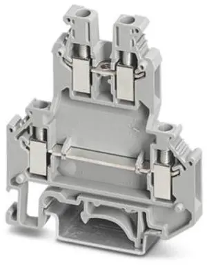 Phoenix double-layer terminal block screws UKK3 - rail combined type
