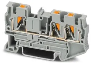Phoenix Direct Connection Terminal Block PT 4-TWIN - Plug-in for One Input and Two Outputs
