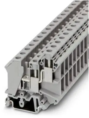 Phoenix UK 10-TWIN- Terminal block with two outgoing screws per incoming screw Phoenix UK 10-TWIN- Terminal block with two outgoing screws per incoming screw