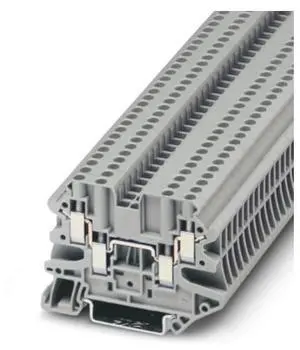 Phoenix terminal block UT2.5-QUATTRO - screw-connected direct-through type Phoenix terminal block UT2.5-QUATTRO - screw-connected direct-through type