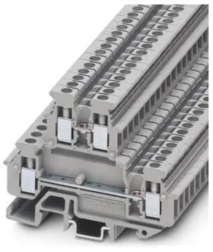 Phoenix double-layer micro straight-through terminal block assembly MBKKB2.5 - rail-mounted combination